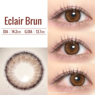 COLOR MAJORITY 1Day Eclair Brun カラーマジョリティー エクレールブラン